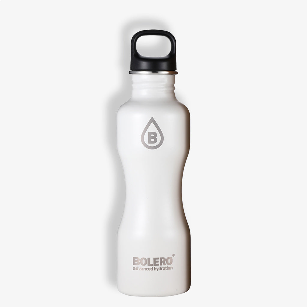 Bolero Edelstahl Flasche in matt weiss für 750 ml